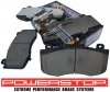 Przednie klocki PowerStop Z36 + pływające dwuczęściowe tarcze hamulcowe 400mm DBA T3 series 5000 Dodge Durango SRT Hellcat 6,2 V8 Supercharged